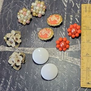 Vintage Clip on Earring Collection